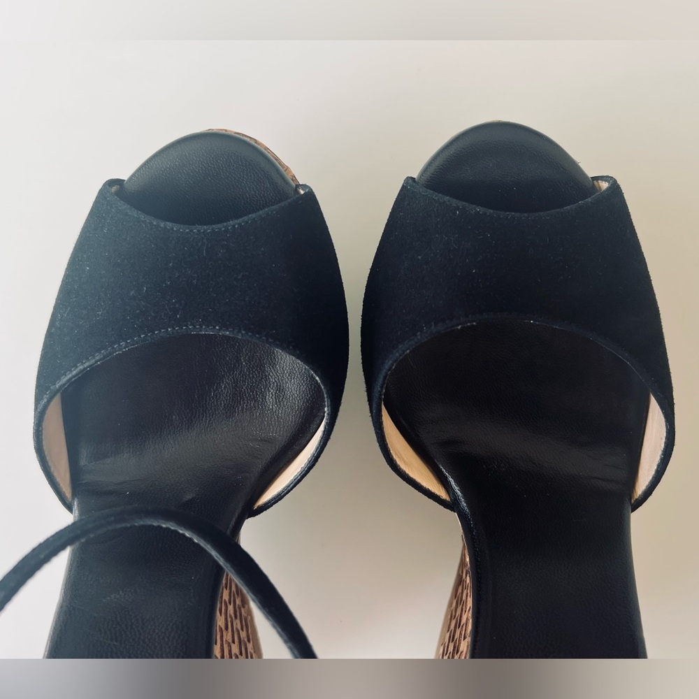 Black Wedge Sandals Jimmy Choo - Picture 5 of 10